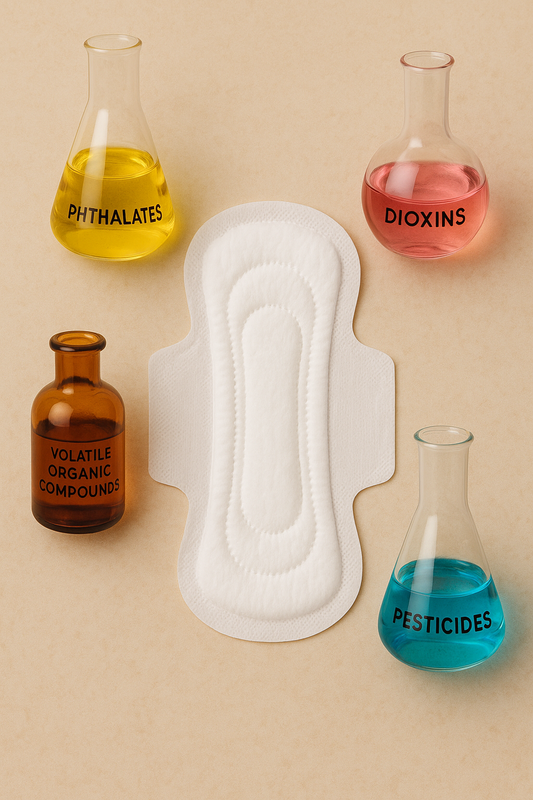 The Hidden Dangers of Synthetic Pads and Tampons: What Every Woman Should  Know!